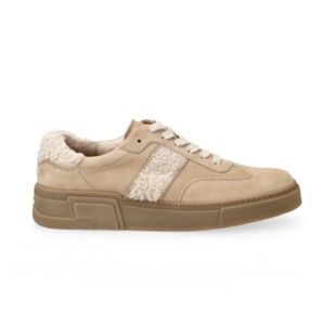 Beige suede Sneakers. NEW! Women US sizes.
